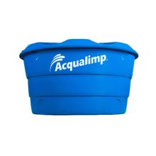Caixa d'água 500L básica azul Acqualimp